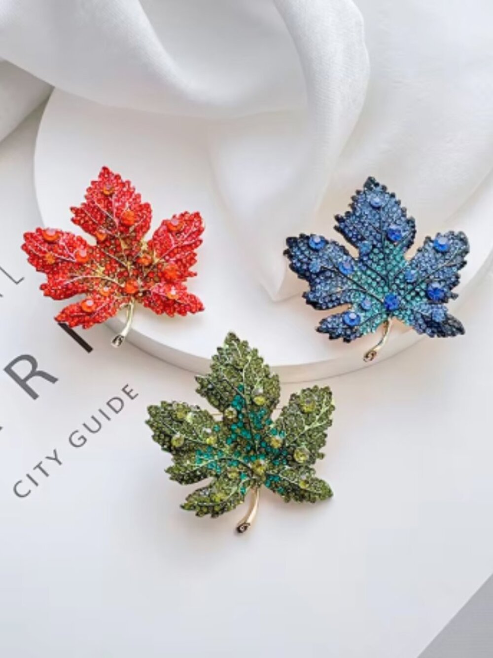 🍏50% OFF/3+…Maple Leaf Brooch